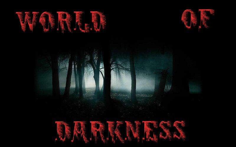Dark Forest at Night — Black, Eerie