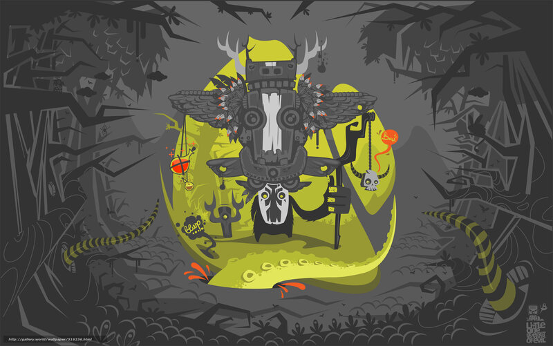 Dark Forest Creature — Gray