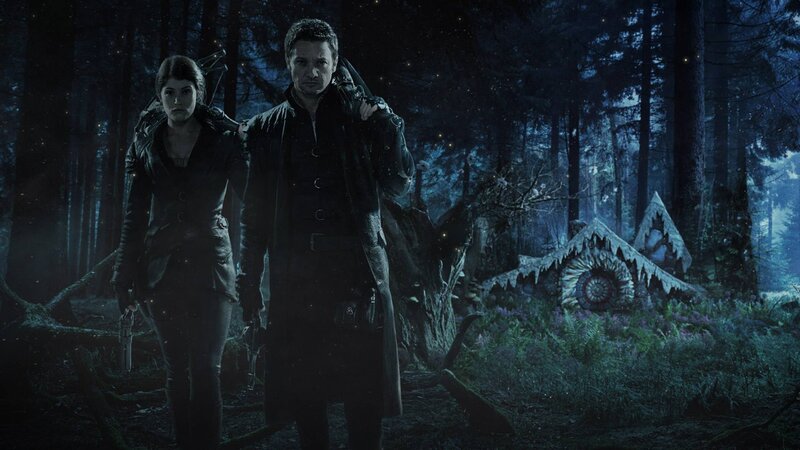 dark forest fantasy scene