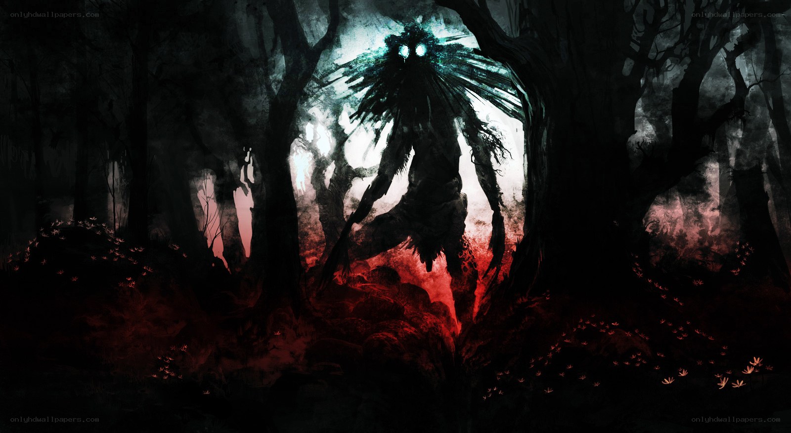 Dark forest monster