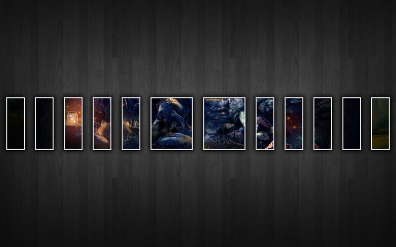 Dark Forest Scenes