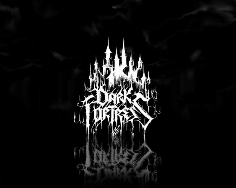 Dark Fortress Logo — Black