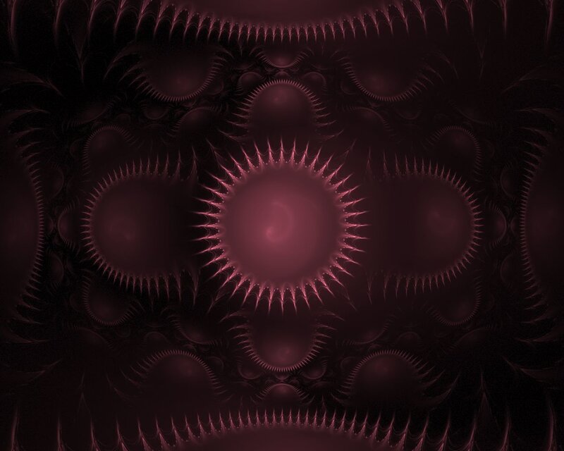 dark fractal pattern