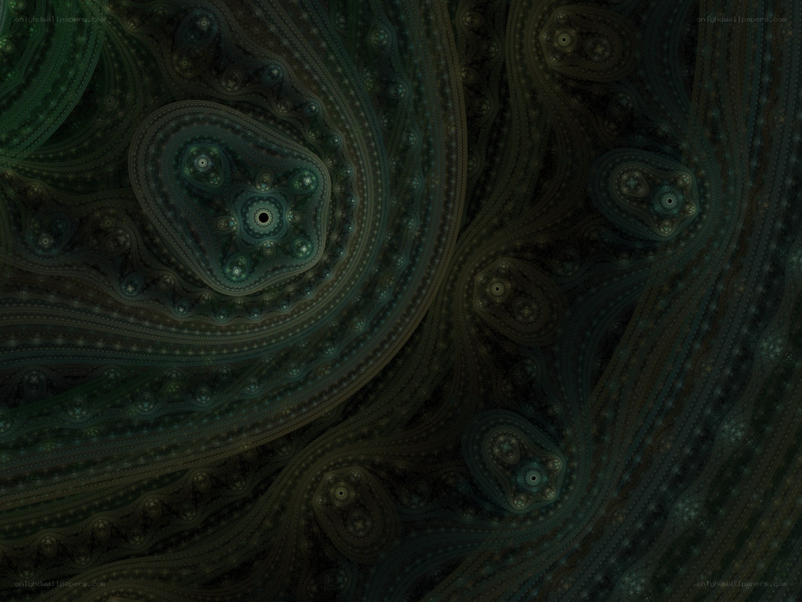 dark fractal patterns