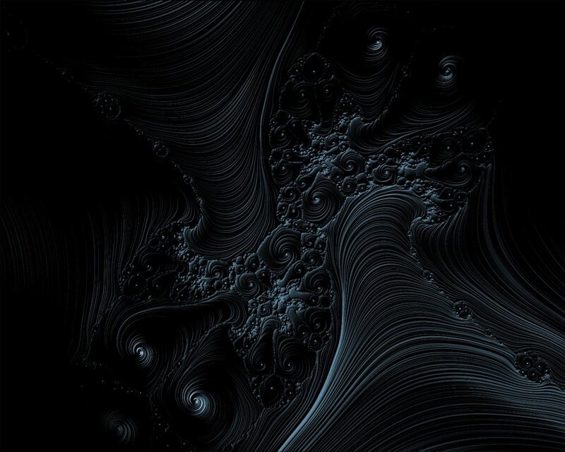 dark fractal swirls