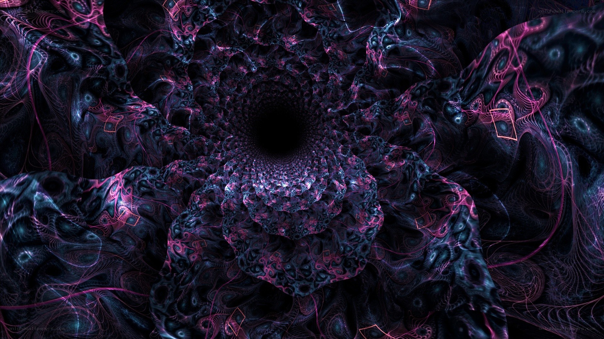 dark fractal tunnel