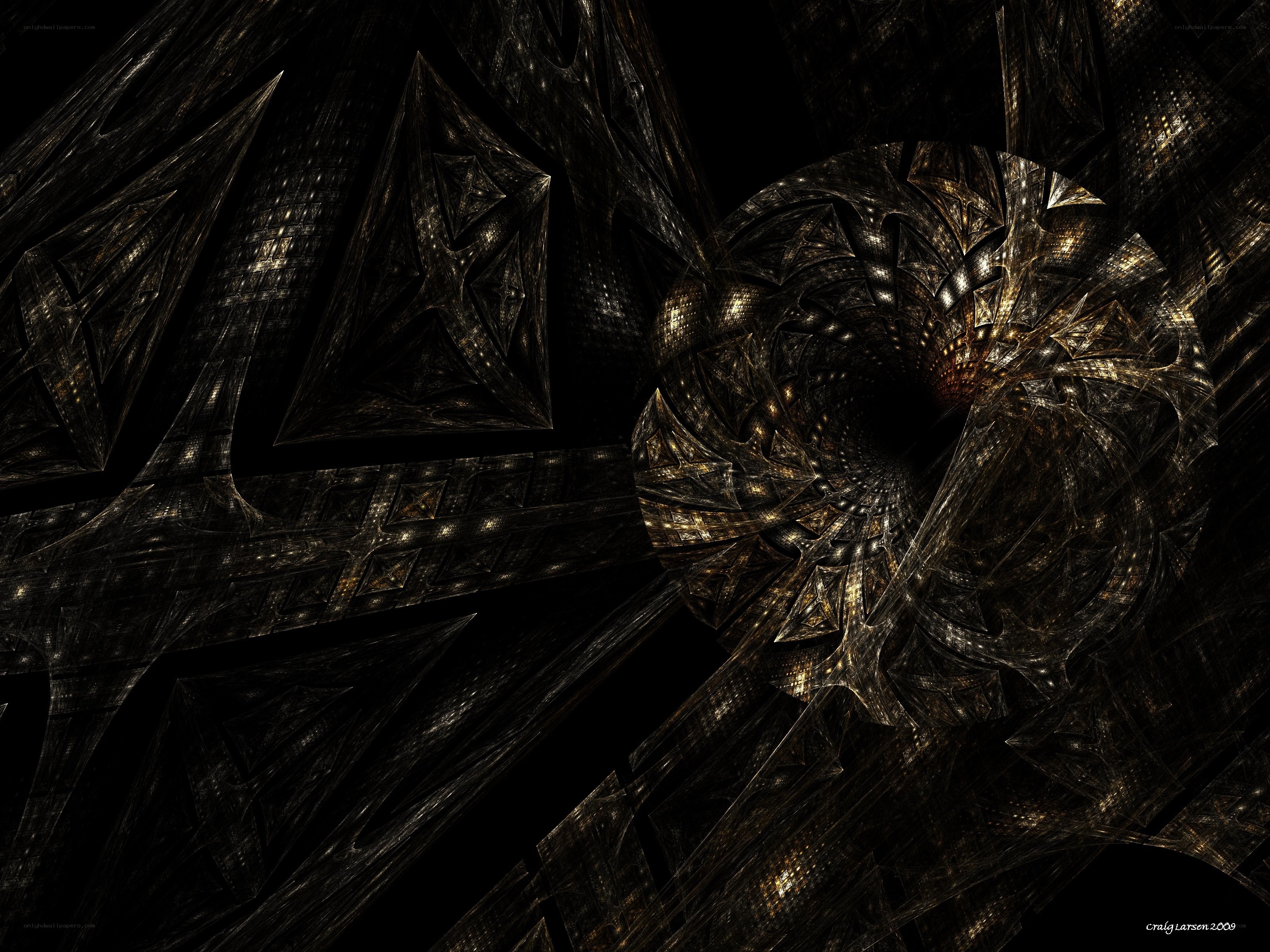 dark fractal tunnel