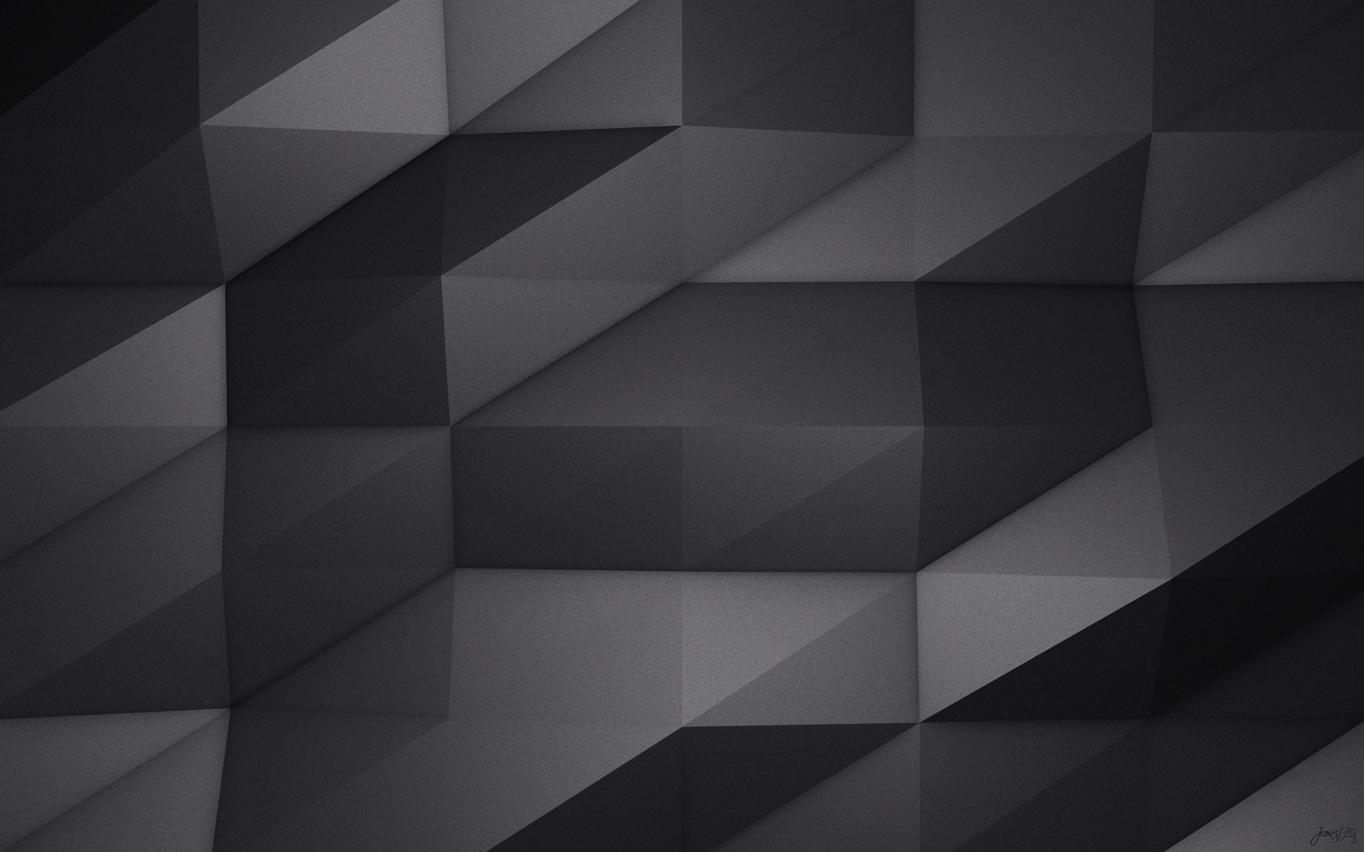 dark geometric pattern