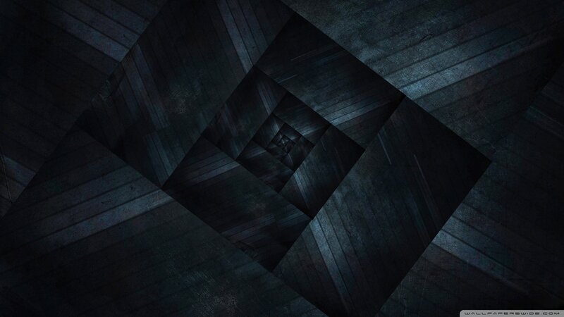 dark geometric tunnel pattern