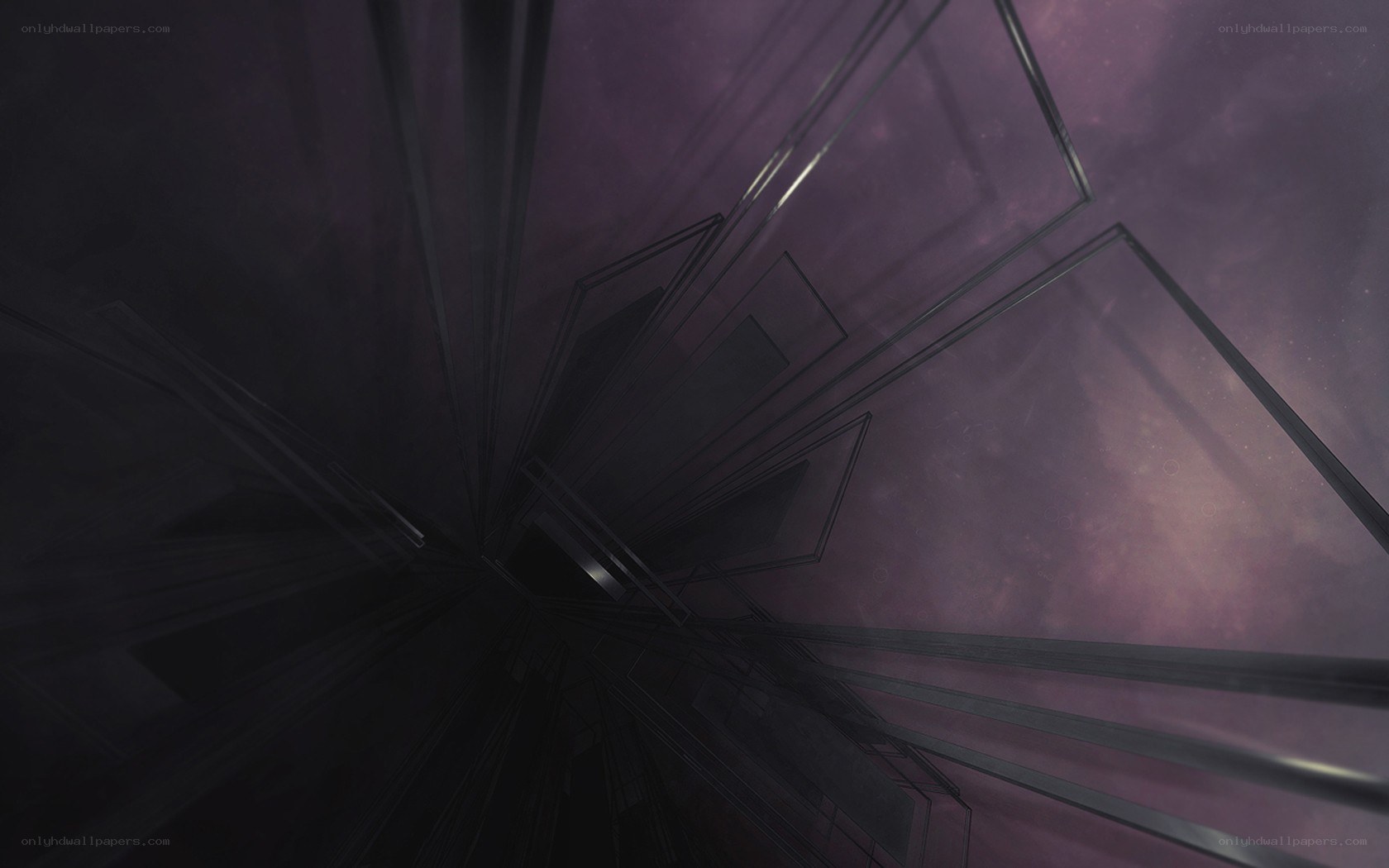 dark geometric tunnel