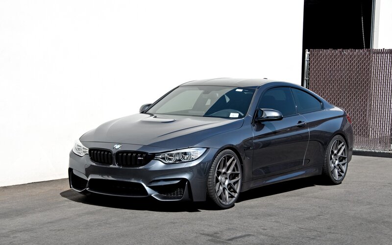 Dark Gray BMW M4 Coupe