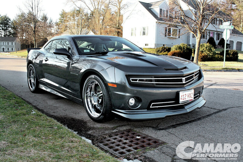Dark Gray Camaro Car — Calm