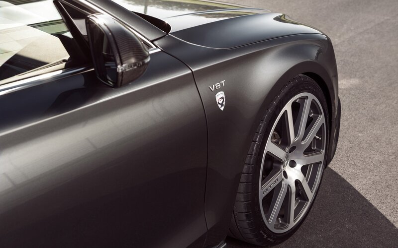 Dark Gray Car Side