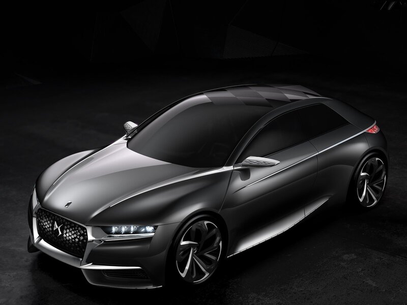 Dark Gray Concept Car — Dramatic