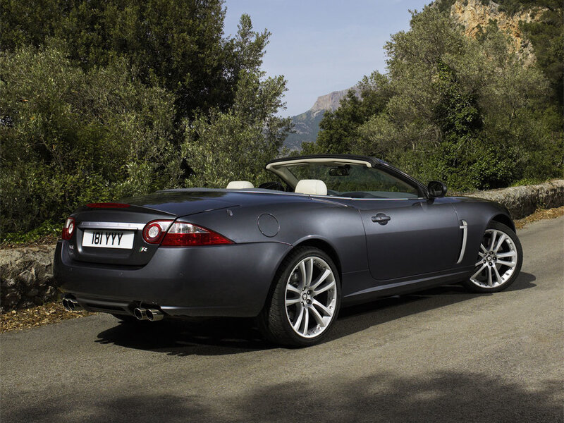 Dark Gray Convertible Car — Serene, Afternoon, Photograph, Road