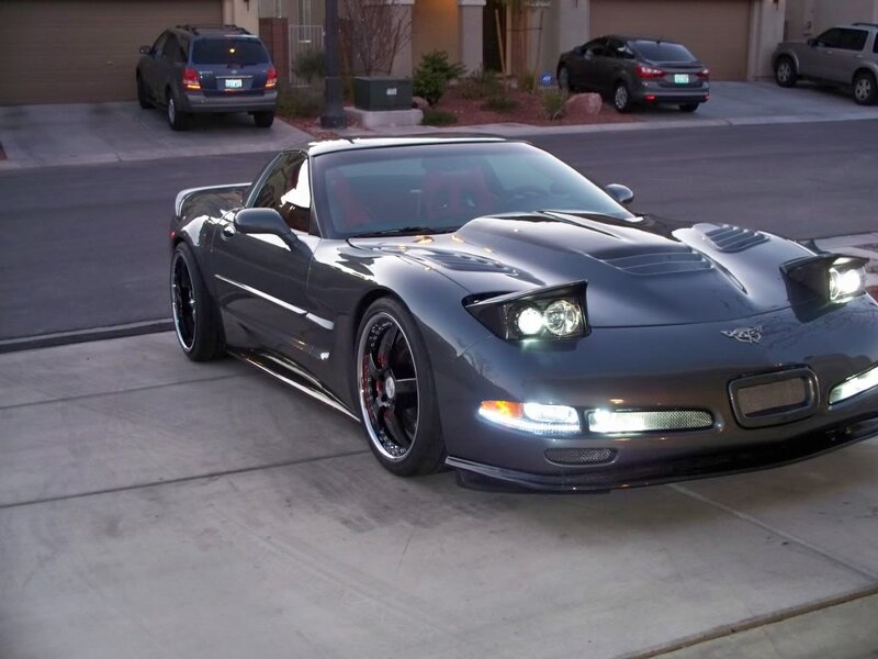 Dark Gray Corvette — Calm