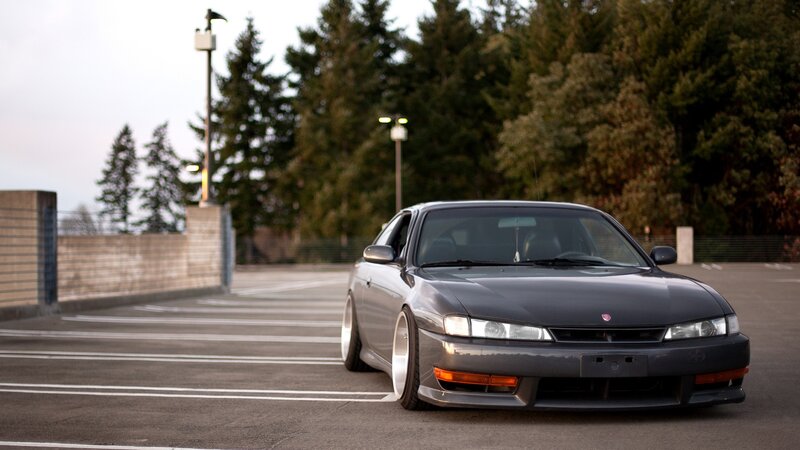 Dark Gray Coupe Car — Calm