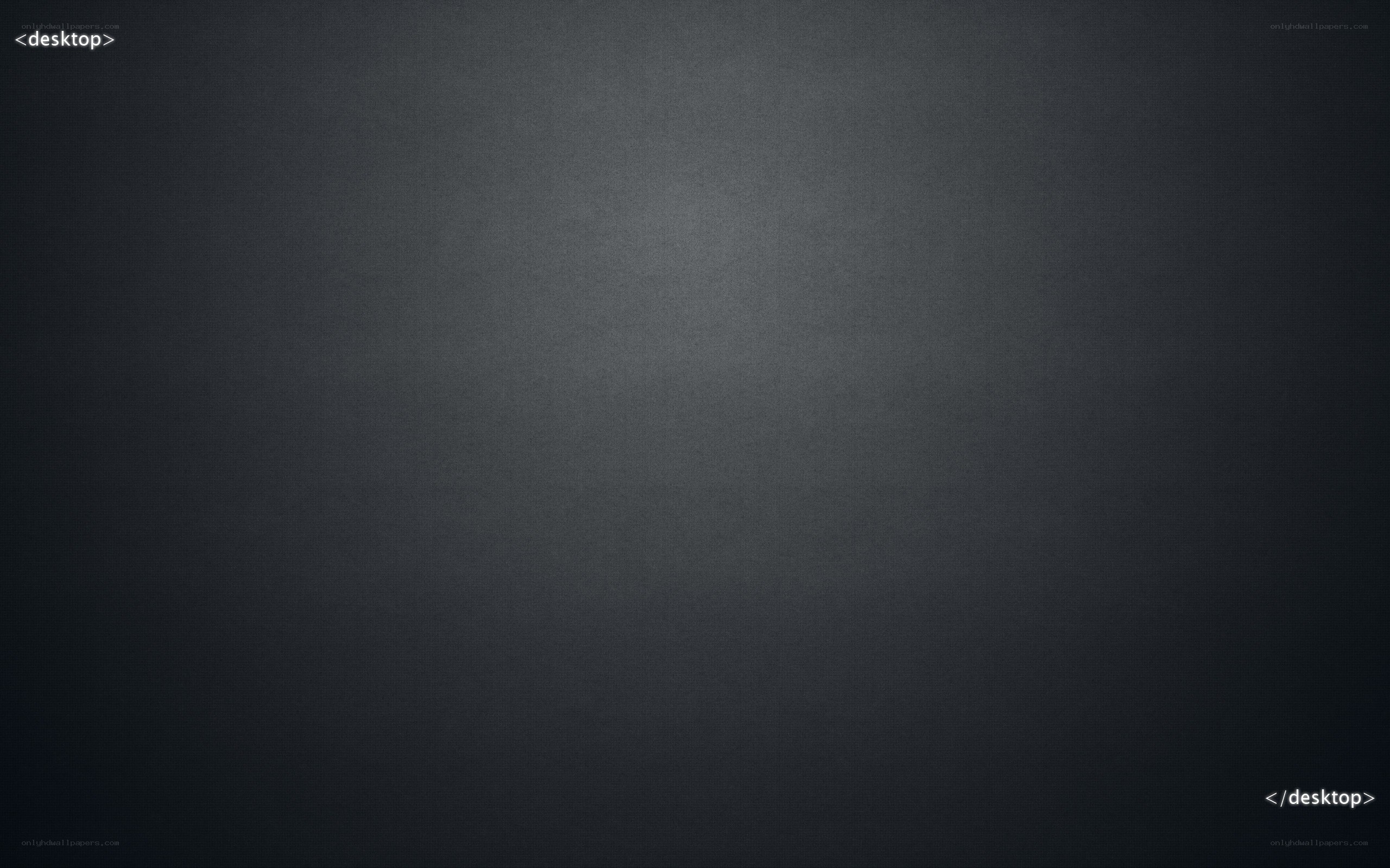 dark gray desktop background