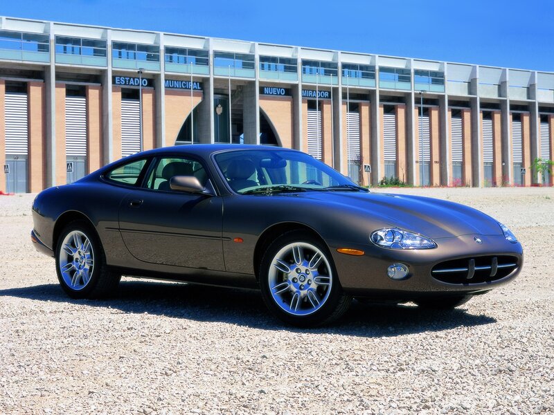 Dark Gray Jaguar Xk Coupe