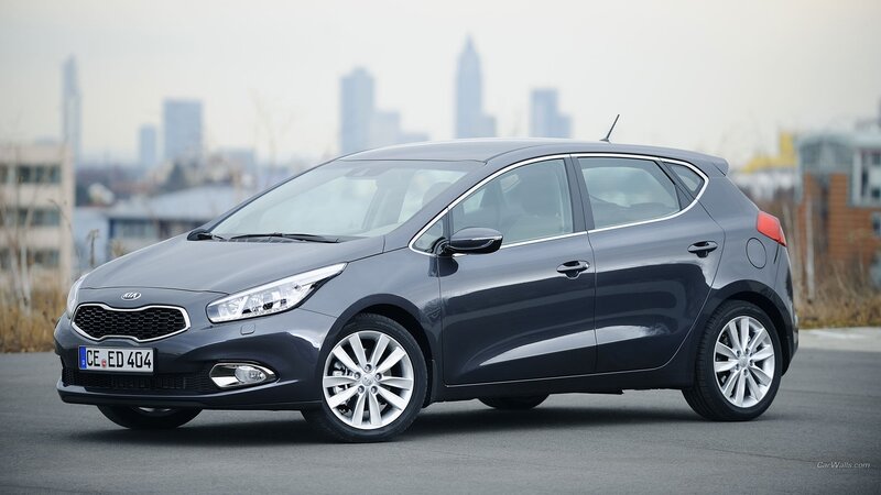 Dark Gray Kia Cee'd — Neutral