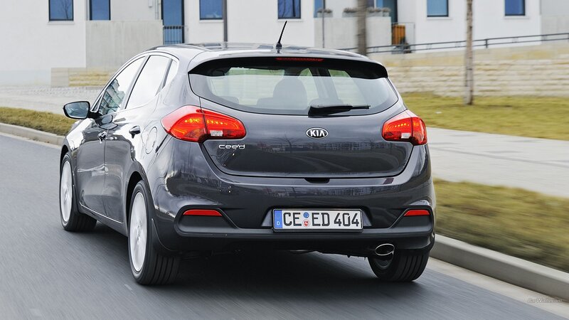 Dark Gray Kia Ceed
