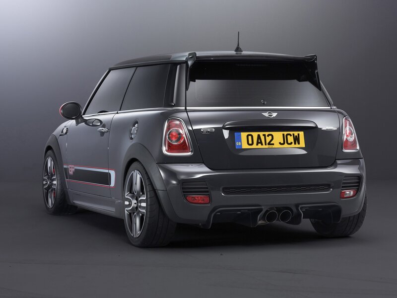 Dark Gray Mini Cooper — Dramatic, Photograph, Car
