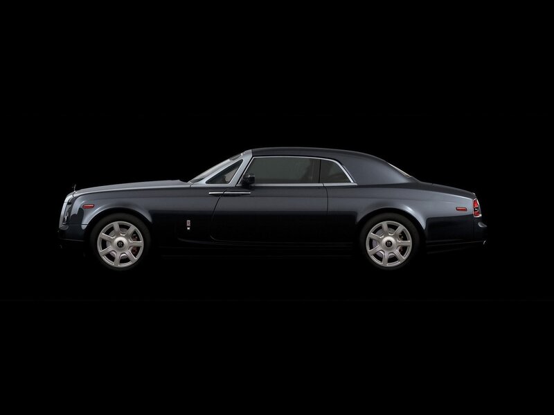 Dark Gray Rolls-Royce — Black