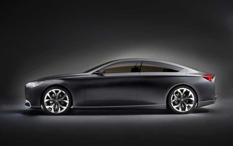 Dark Gray Sedan Car — Dramatic