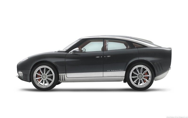 dark gray sports car