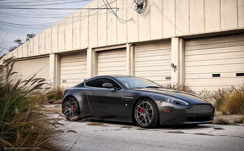 Dark Gray Sports Car — Dramatic, Afternoon, Photograph, Garage Doors