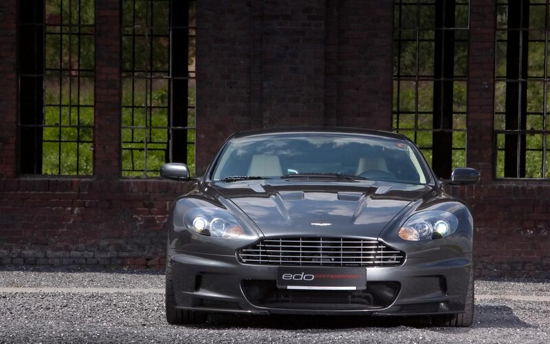 Dark Gray Sports Car — Dramatic, Afternoon