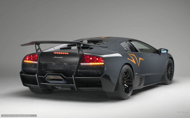 Dark Gray Sports Car — Dramatic, Photograph, Rear Wing