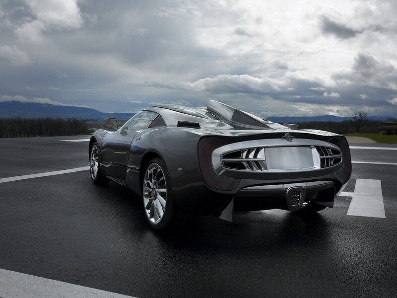 Dark Gray Sports Car — Dramatic, Photograph, Road