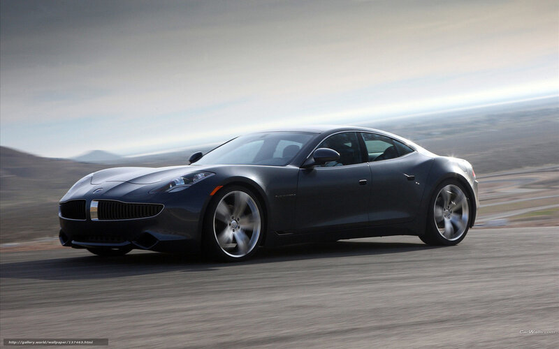 Dark Gray Sports Car — Dynamic, Afternoon