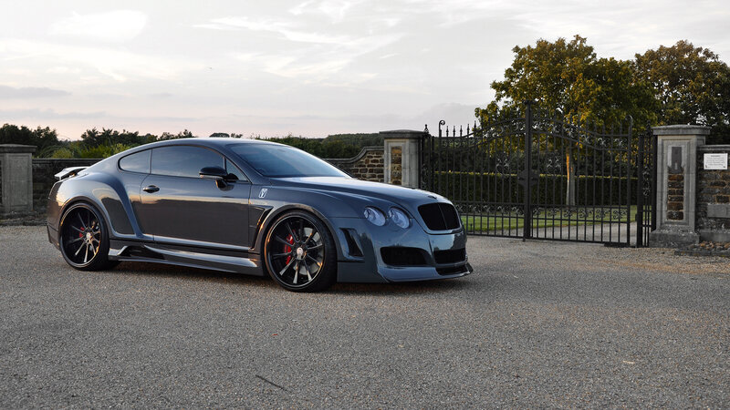 Dark Gray Sports Car — Serene