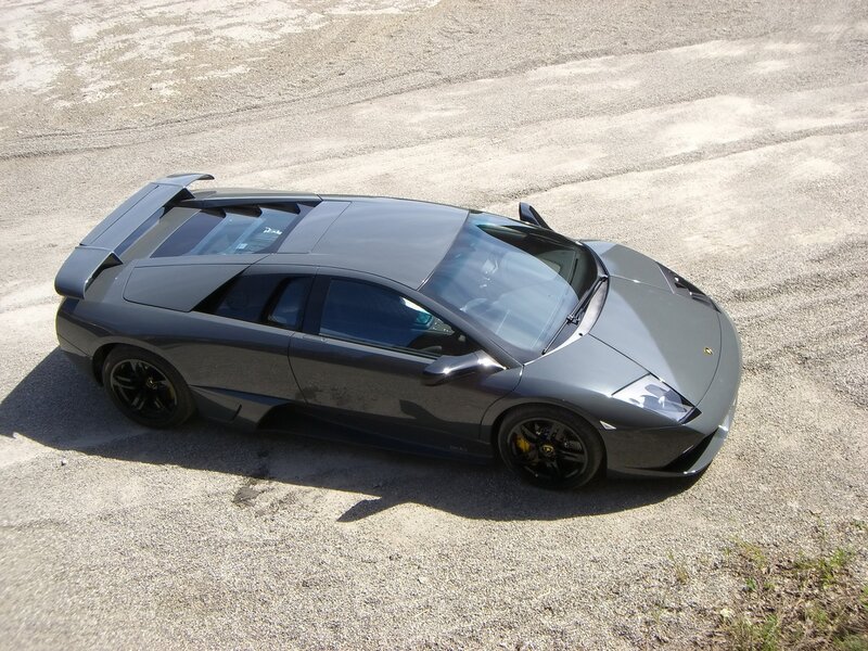 Dark Gray Sports Car — Static