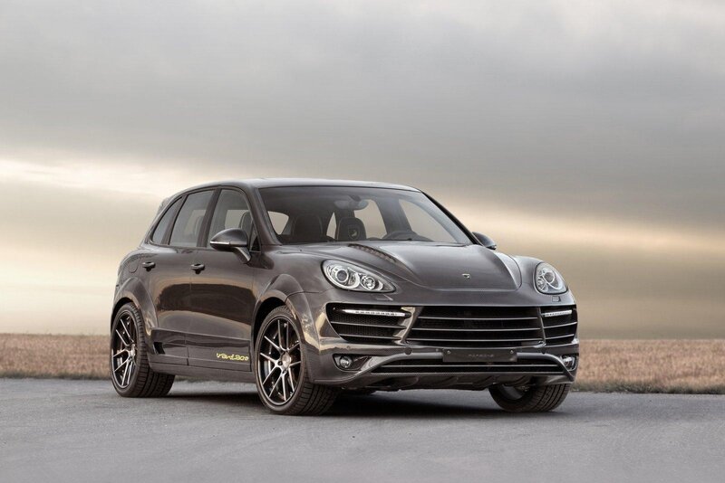 Dark Gray SUV — Dramatic, Sunset, Photograph, Car