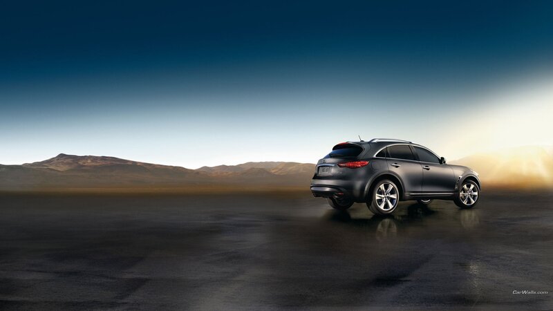 Dark Gray SUV — Dramatic, Sunset, Photograph