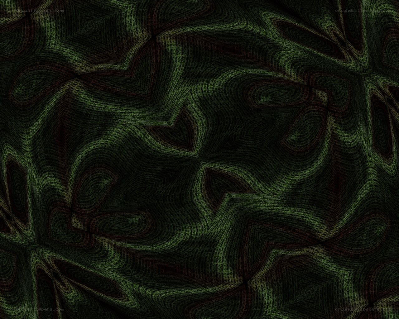 dark green abstract pattern