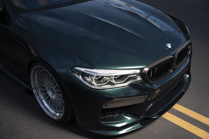 Dark Green Bmw Car