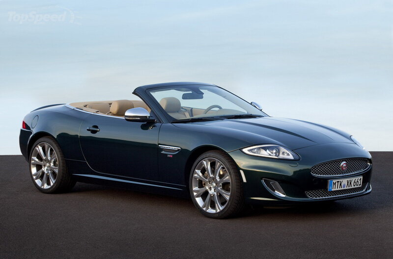 Dark Green Convertible Car — Serene