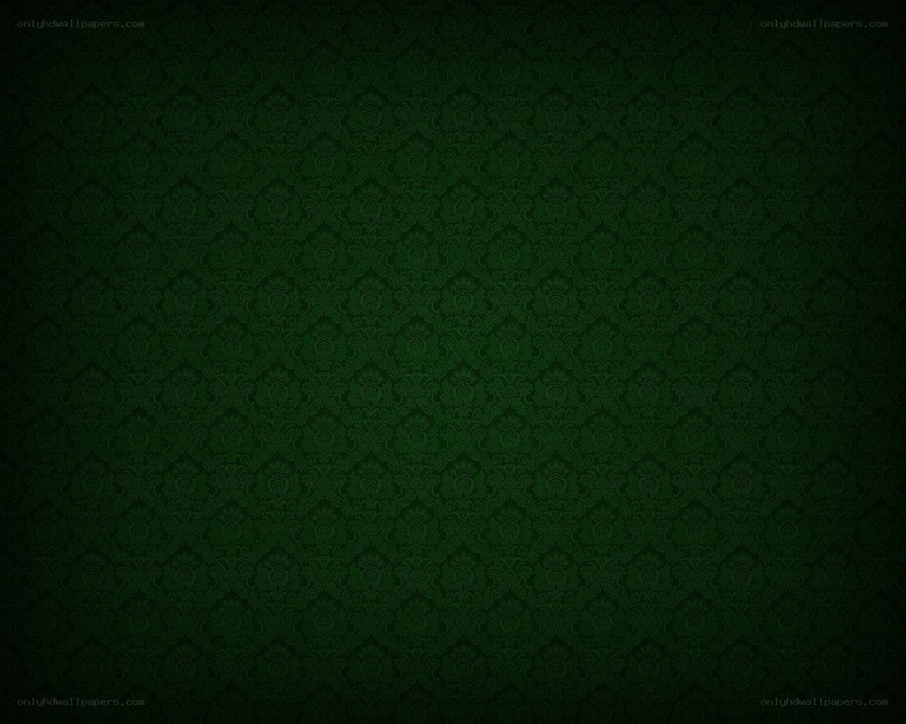 dark green damask pattern