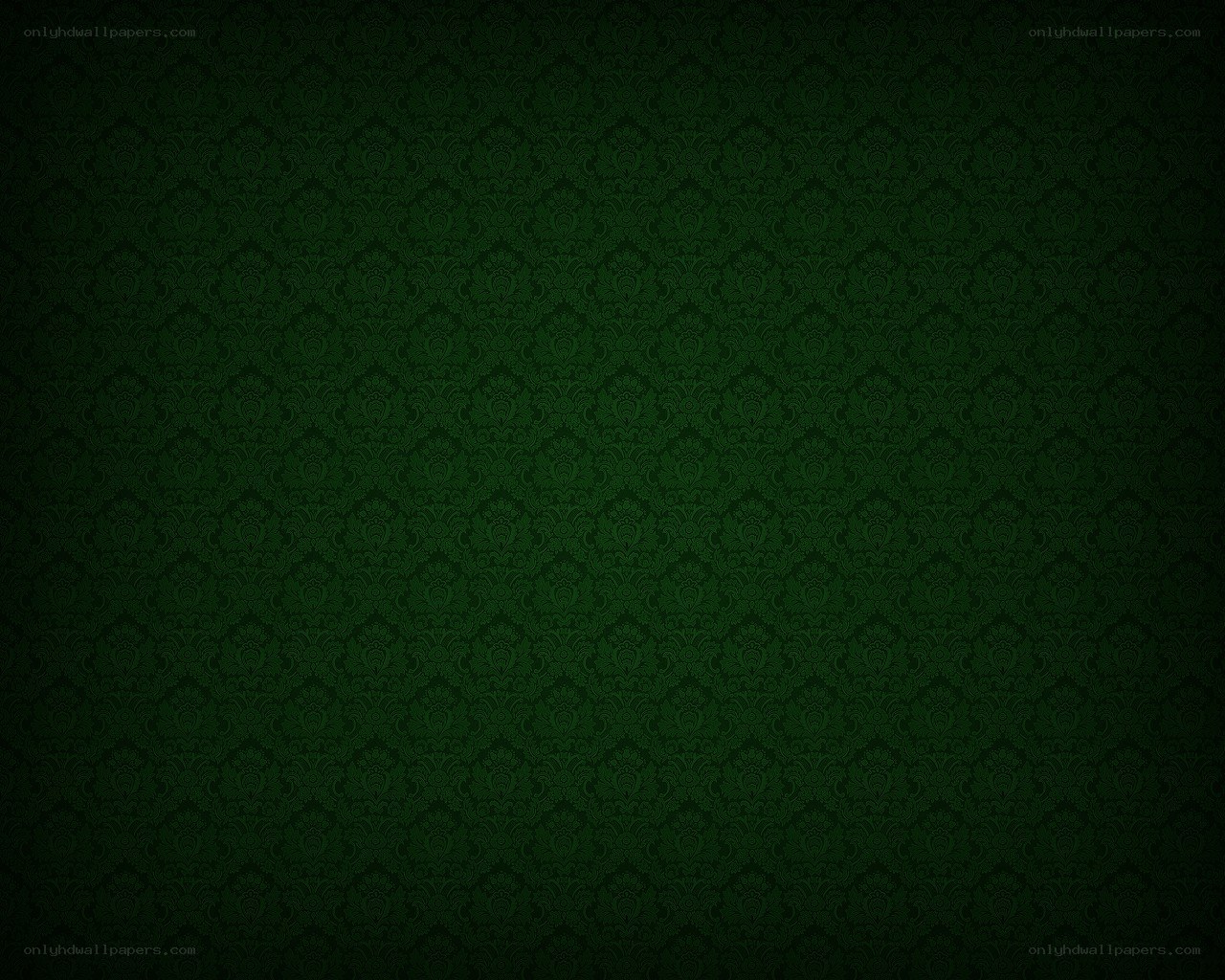 dark green damask pattern