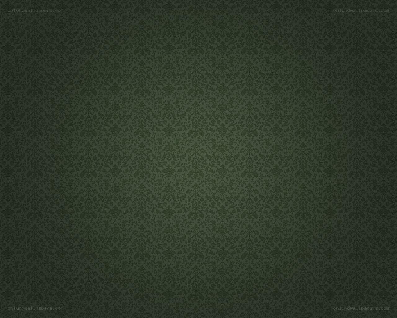 dark green damask pattern