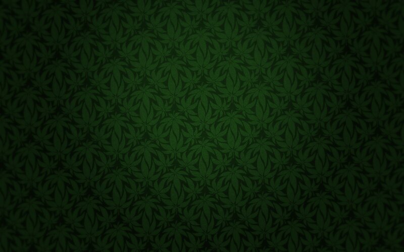 dark green leaf pattern