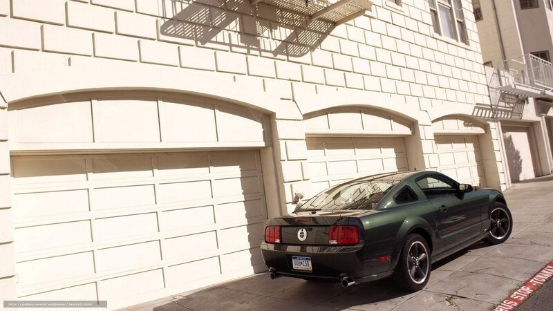 Dark Green Mustang Car — Calm