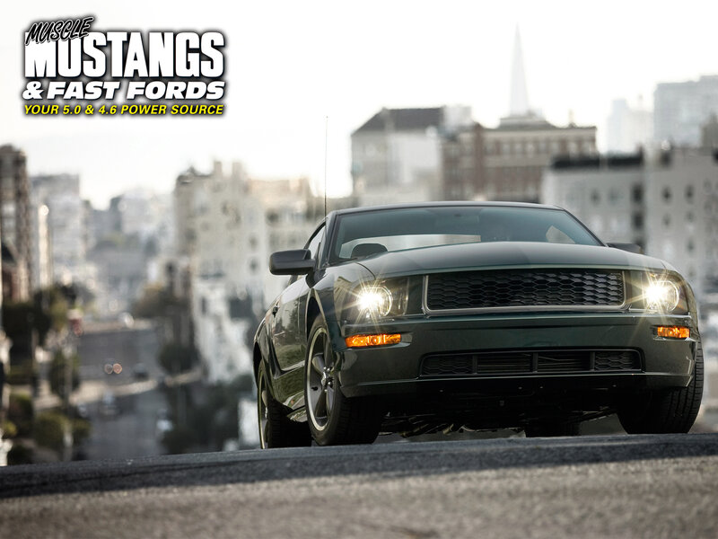 Dark Green Mustang Car