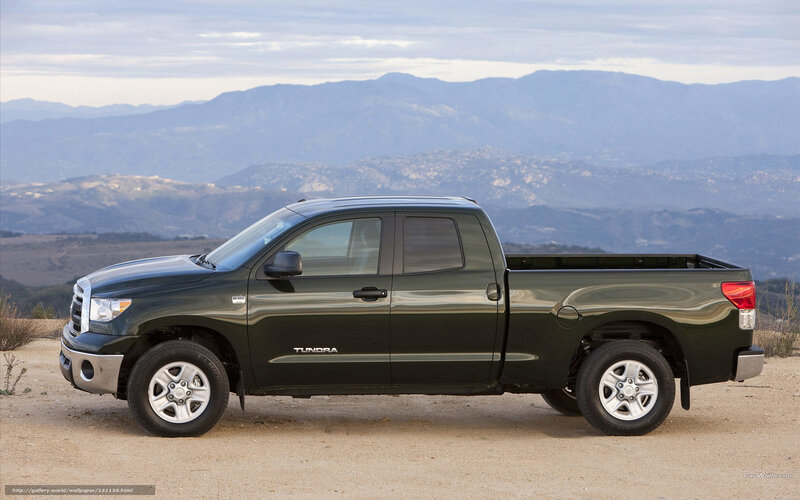 Dark Green Pickup Truck