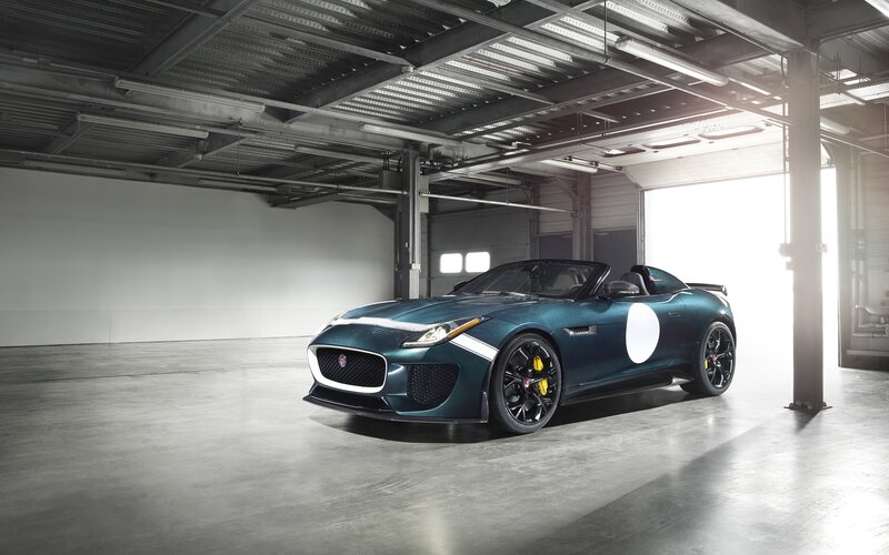 Dark Green Sports Car — Dramatic