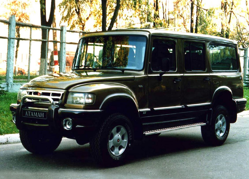 dark green SUV parked outdoors